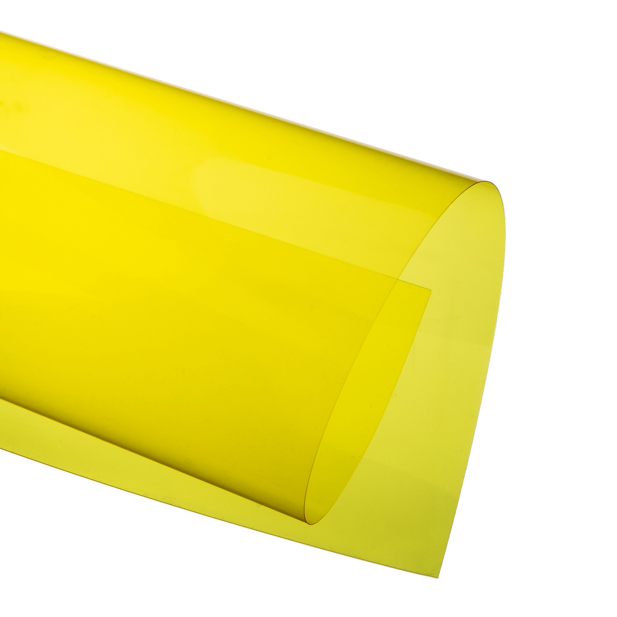 Обкладинки А4 пластикові прозорі глянець 150 мкм, жовті, 100 шт BINDITEK (000013377)